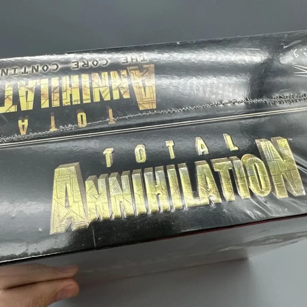 Total Annihilation PC Big Box 2 Pack Gift Collection (1997) Sealed -Torn Plastic